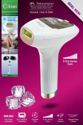 Kiwi Ipl Buz Lazer Epilasyon Tüy Alma Cihazı Otomatik Yüz,Vücut,Hassas Bölge Kullanımı 999.900 Atım 6834 - 1
