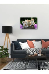 YALOVA SHOP Dekoratif Sevimli Yavru Kedi Tablosu thumbnail 3