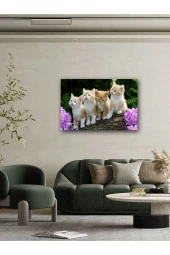 YALOVA SHOP Dekoratif Sevimli Yavru Kedi Tablosu thumbnail 1