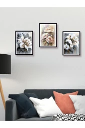 YALOVA SHOP Dekoratif Yağlıboya 3 lü Tablo Seti 20 x 30 cm thumbnail 4