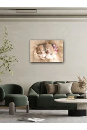 YALOVA SHOP Dekoratif Sevimli Yavru Kedi Tablosu - 4