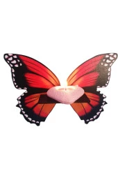 KEMSON Dekoratif Uv Baskı Kelebek Figürlü Duvar Rafı Mumluk Bibloluk Lazer Kesim thumbnail 3