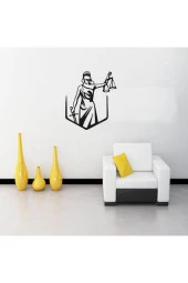 GİZEM SHOP Themis Adaletin Sembolü Hediyelik Duvar Tablosu Siyah thumbnail 3