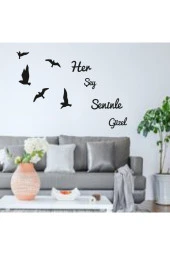 HYL Her Şey Seninle Güzel Lazer Kesim Duvar Dekoru thumbnail 3