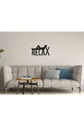 Odun Marketi Relax Ahşap Duvar Tablosu thumbnail 3