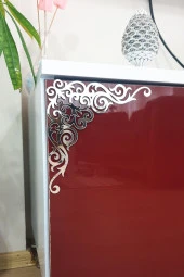 GİZEM SHOP Dekoratif Kapak Köşe Dekoru Ayna Pleksi Köşe Dekoru - 3