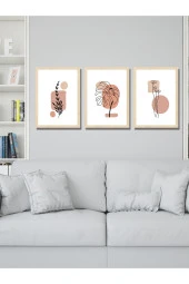 HYL Modern Sanatsal Uv Baskı Mdf Art Tablo Evinize Şıklık Katın Minimalis Art 40x30 thumbnail 2