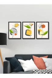 HYL Modern Sanatsal Uv Baskı Mdf Art Tablo Evinize Şıklık Katın Minimalis Art 40x30 - 4