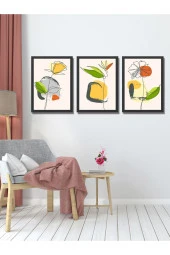 HYL Modern Sanatsal Uv Baskı Mdf Art Tablo Evinize Şıklık Katın Minimalis Art 40x30 - 5