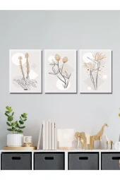 HYL Modern Sanatsal Uv Baskı Mdf Art Tablo Evinize Şıklık Katın Minimalis Art 30x20 thumbnail 2