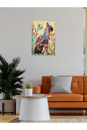 HYL Dekoratif Mandala Kedi Tablosu thumbnail 5