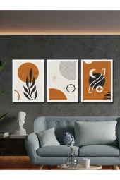 HYL Modern Sanatsal Uv Baskı Mdf Art Tablo Evinize Şıklık Katın Minimalis Art 30x20 - 1