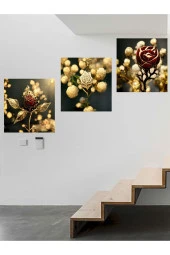 HYL Modern Sanatsal Uv Baskı Mdf Art Tablo Evinize Şıklık Katın 30x30 Ys 0016 thumbnail 1