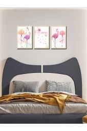 HYL Modern Sanatsal Uv Baskı Mdf Art Tablo Evinize Şıklık Katın 40x30 - 1