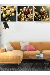 HYL Modern Sanatsal Uv Baskı Mdf Art Tablo Evinize Şıklık Katın 30x30 Ys 0016 thumbnail 3