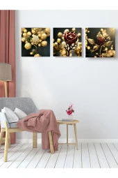 HYL Modern Sanatsal Uv Baskı Mdf Art Tablo Evinize Şıklık Katın 30x30 Ys 0016 thumbnail 4