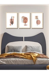 HYL Modern Sanatsal Uv Baskı Mdf Art Tablo Evinize Şıklık Katın Minimalis Art 30x20 - 5