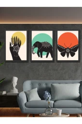 HYL Modern Sanatsal Uv Baskı Mdf Art Tablo Evinize Şıklık Katın Minimalis Art 40x30 thumbnail 1