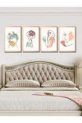 HYL Modern Sanatsal Uv Baskı Mdf Art Tablo Evinize Şıklık Katın 20x30 thumbnail 2