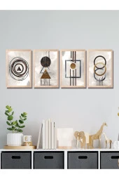 HYL Modern Sanatsal Uv Baskı Mdf Art Tablo Evinize Şıklık Katın thumbnail 2