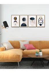 HYL Modern Sanatsal Uv Baskı Mdf Art Tablo Evinize Şıklık Katın 40x30 thumbnail 2
