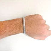 316L Çelik Erkek Kelepçe Bileklik EBLK-413 thumbnail 2