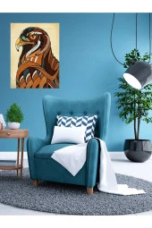 HYL Dekoratif Mandala Kartal Portresi thumbnail 2