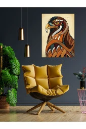 HYL Dekoratif Mandala Kartal Portresi thumbnail 3