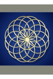 GİZEM SHOP Kutsal Geometrik Şekiller Yaşam Çiçeği Sriyantra Set Torus Hediyemizdir - 2
