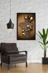 GİZEM SHOP Modern Sanatsal Çerçeveli Duvar Dekorasyon Tablo 40x30 thumbnail 1