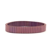 316L Çelik Rose Pembe iİtalyan Charm Erkek Kelepçe Bileklik EBLK-410 - 1