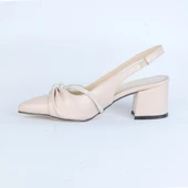 Moda Ayakkabı 01120 Cilt 3Cm Topuklu Kadın Ayakkabı - 6