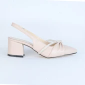 Moda Ayakkabı 01120 Cilt 3Cm Topuklu Kadın Ayakkabı - 1