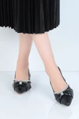 Moda Ayakkabı 01120 Cilt 3Cm Topuklu Kadın Ayakkabı - 4