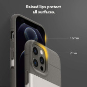 Caseology by Spigen Apple iPhone 12 Pro Max Kılıf Legion Stone Gray - ACS01918 - 10