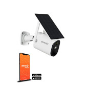 Avenir AV-S430 4G SİM Kartlı Solar Panelli Güneş Enerjili Sabit Kamera - 1