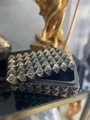 Dekoratif Sehpa üstü Kutu Sandık  Takı Kutusu - 3