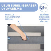 Chicco Next2me Forever Anne Yanı Beşik Slate Grey - 3