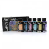 Rich Mastermix Akrilik Boya 60 cc 6 lı Pastel Renkler - 1