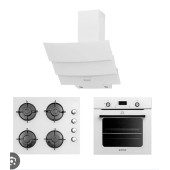 Itimat Beyaz Dijital Pro Ankastre Set - 1