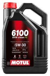 MOTUL 6100 SYN-CLEAN FE 5W30 - 5 LİTRE DPF PARTİKÜLLÜ ACEA C2-C3 - 1