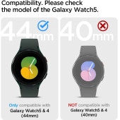 Spigen Galaxy Watch 5 / 4 (44mm) Kılıf & Kordon Kayış Rugged Armor Pro v2 Black - ACS03830 - 2