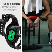 Spigen Galaxy Watch 5 / 4 (44mm) Kılıf & Kordon Kayış Rugged Armor Pro v2 Black - ACS03830 - 5