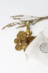 Mühürcüm Kişiye Özel Pirinç Sap ve Pirinç Kafa Mum Mühür Damgası 2.5 cm MHK100PS thumbnail 9