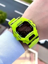 Joefox G-SHOCK Kasa Yeşil/Siyah Digital 5 Atm Suya Dayanıklı 2 Yıl Garantili Spor Kol Saati J-GS08 thumbnail 3