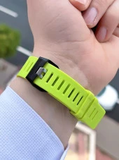 Joefox G-SHOCK Kasa Yeşil/Siyah Digital 5 Atm Suya Dayanıklı 2 Yıl Garantili Spor Kol Saati J-GS08 thumbnail 6