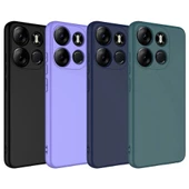 Tecno Spark Go 2023 Uyumlu Kılıf İç Yüzeyi Kadife Lansman Kapak - 2