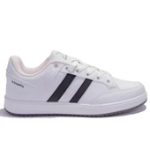 Kinetix Kort Pu Beyaz Gri Ortopedik Günlük Erkek Spor Ayakkabı - 2