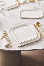 Streamline Slope 29 Parça 6 Kişilik Porselen Yemek Takımı - 5