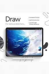 iPad Air 11 inç 6. Nesil Uyumlu Gerçek Kağıt Hissi Veren Ekran Koruyucu - 5
